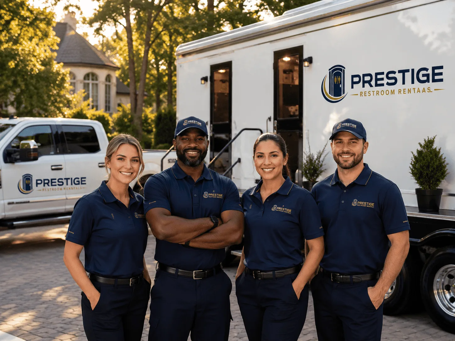 Trusted Luxury Portable Restrooms company in Bryant, WI